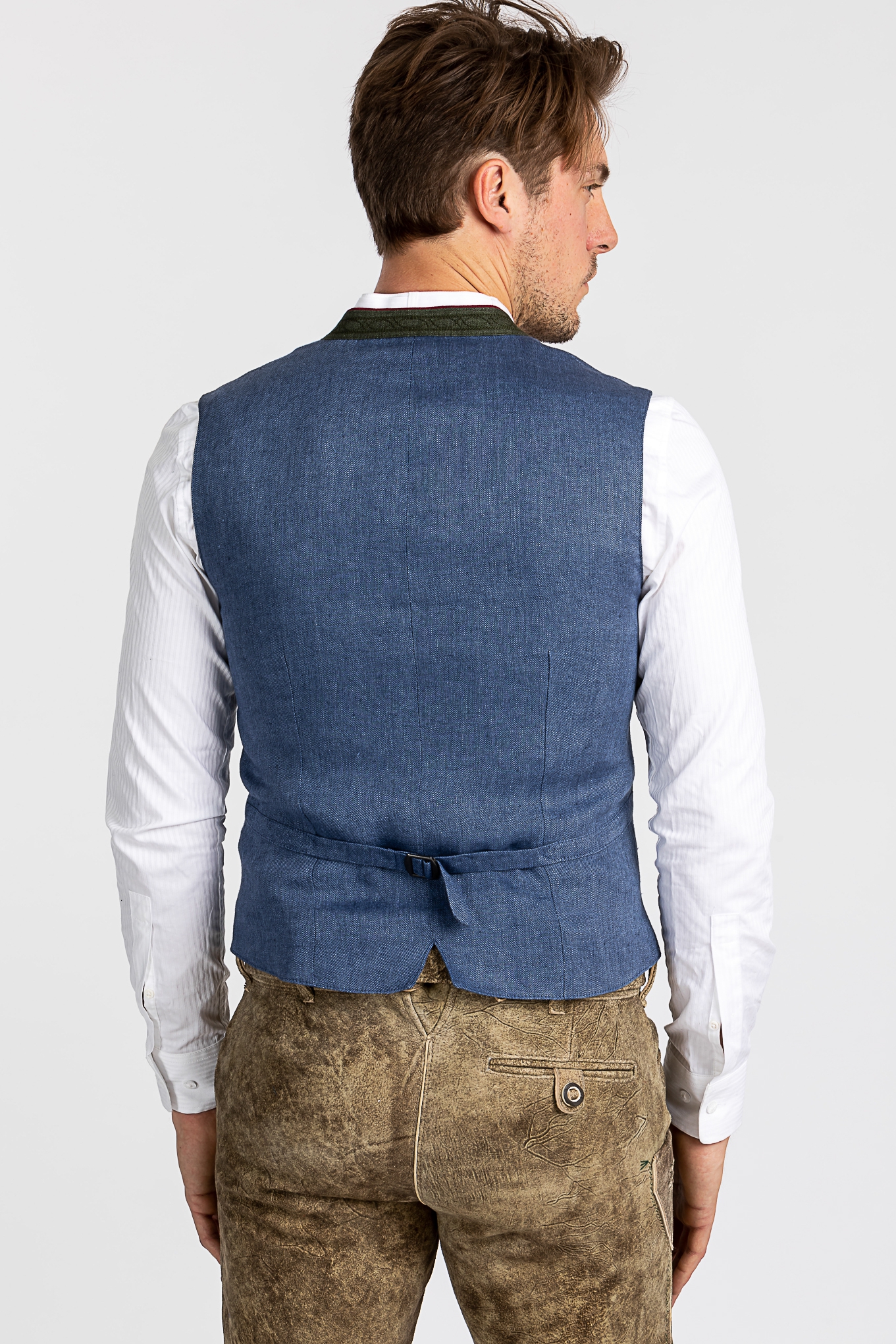 Lodenfrey Herren Gilet 17399 Flachau blau Lodenfrey Herren Gilet 17399 Flachau dunkelblau