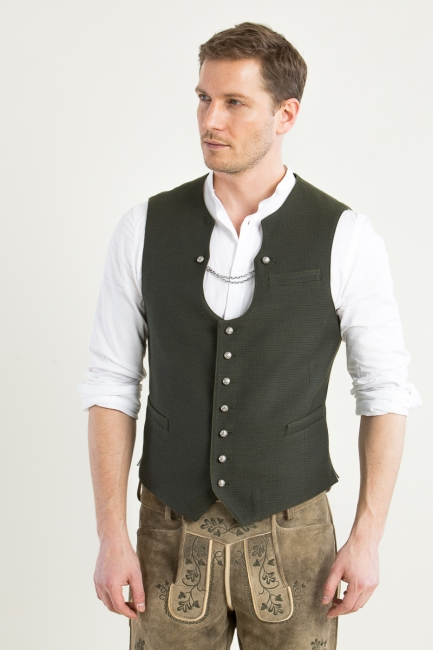 Trachtenweste Maximilian olive