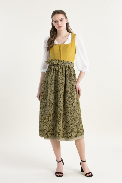 Dirndl Cordula gelb
