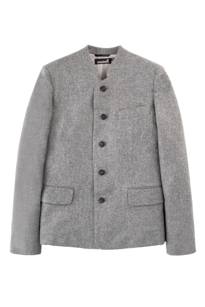 Trachtenjanker Tschamsdara mittelgrau