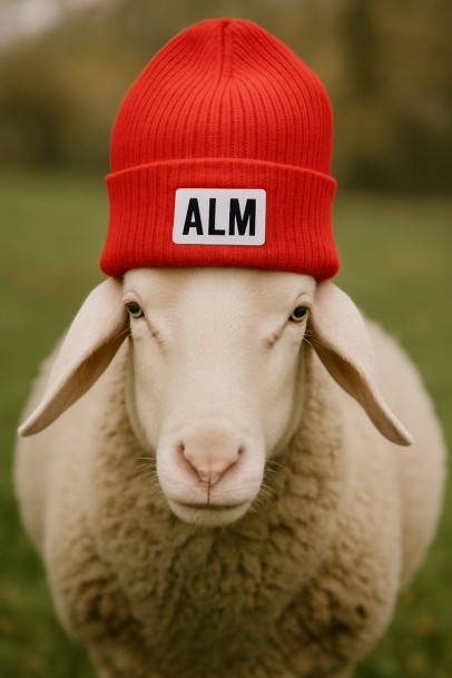 Cashmere Mütze High rot