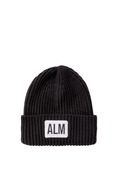 Cashmere Mütze High schwarz unisex