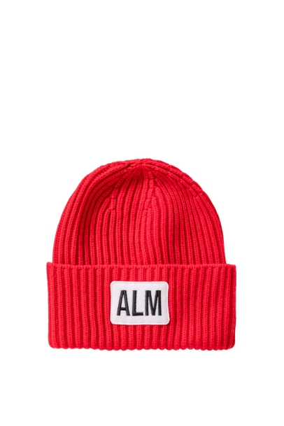 Cashmere Mütze High rot unisex