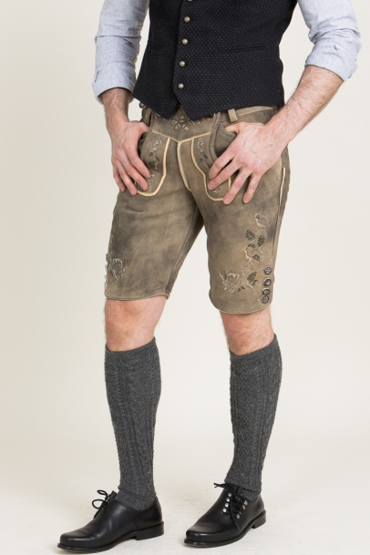 Lederhose Ursprung ZV eiche/oliv