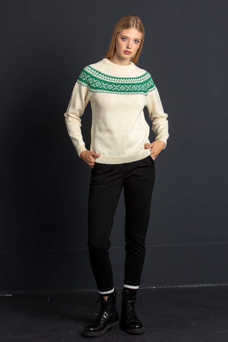 Norweger Pulli Vagsoy grün von Dale of Norway jetzt online bei