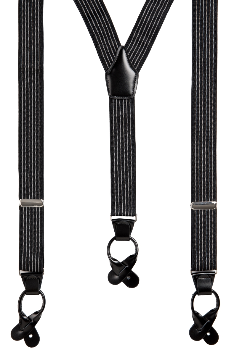 Hosenträger 9580300-23 schwarz/grau