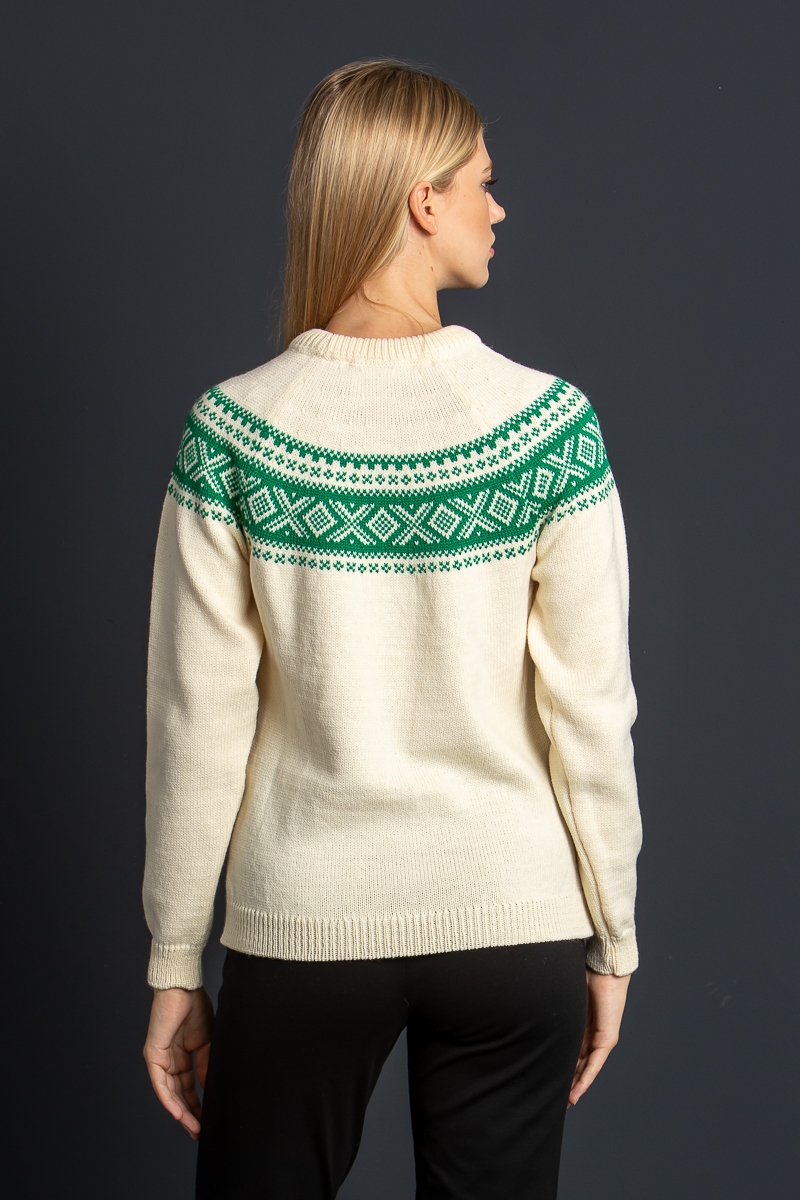 Norweger Pullover Damen Strickpullover Mit Norwegermuster Norweger