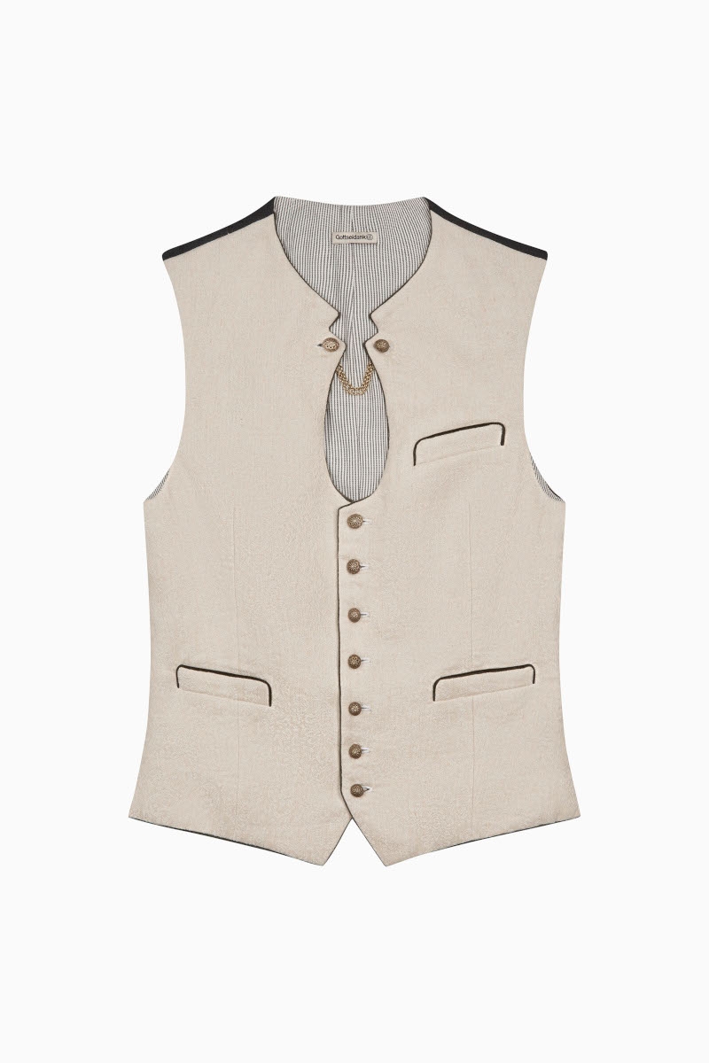 Trachtenweste Ignaz A005048-175 offwhite