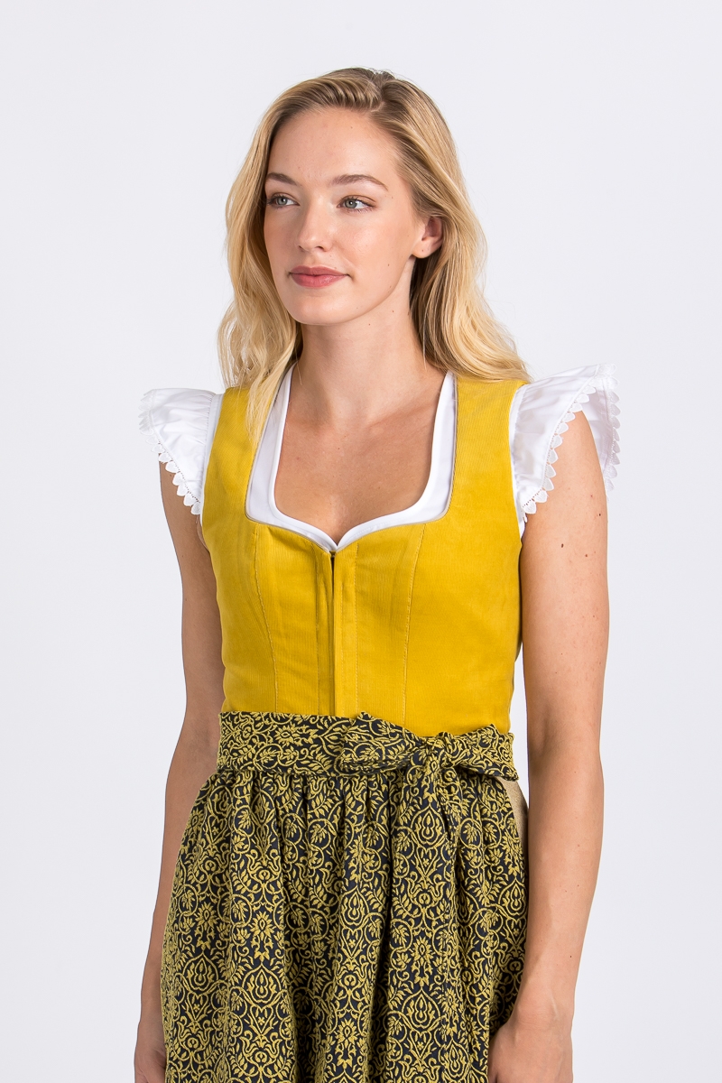 Dirndl Cordula gelb