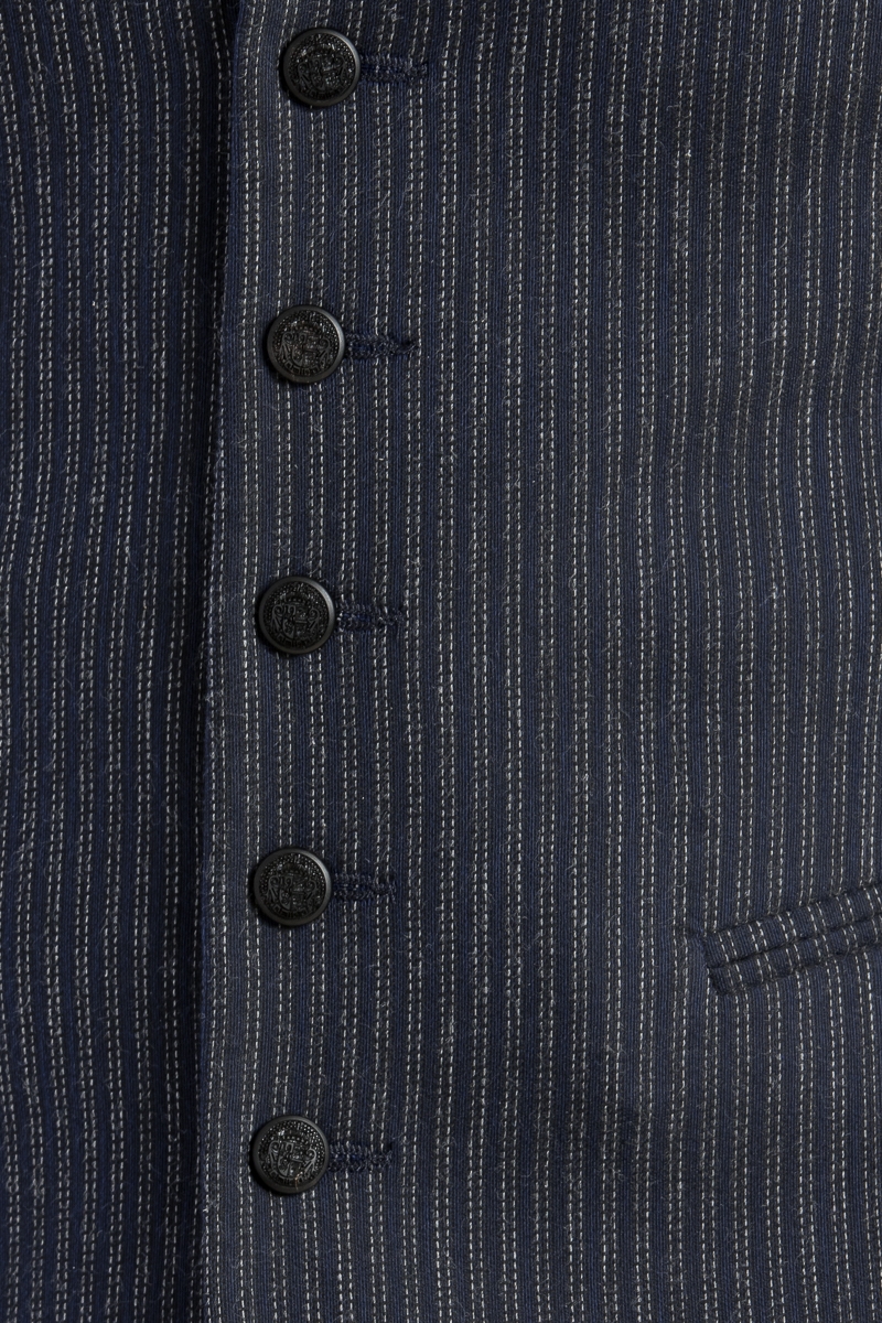 Trachtenweste "Hallodri" blau