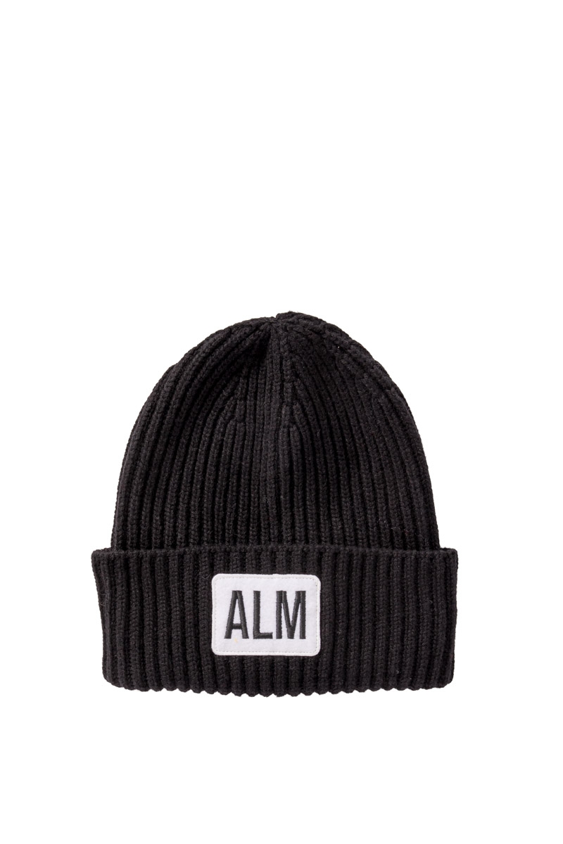 Cashmere Mütze High schwarz
