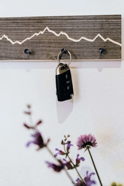 Altholz Schlüsselbret Kontur 40cm