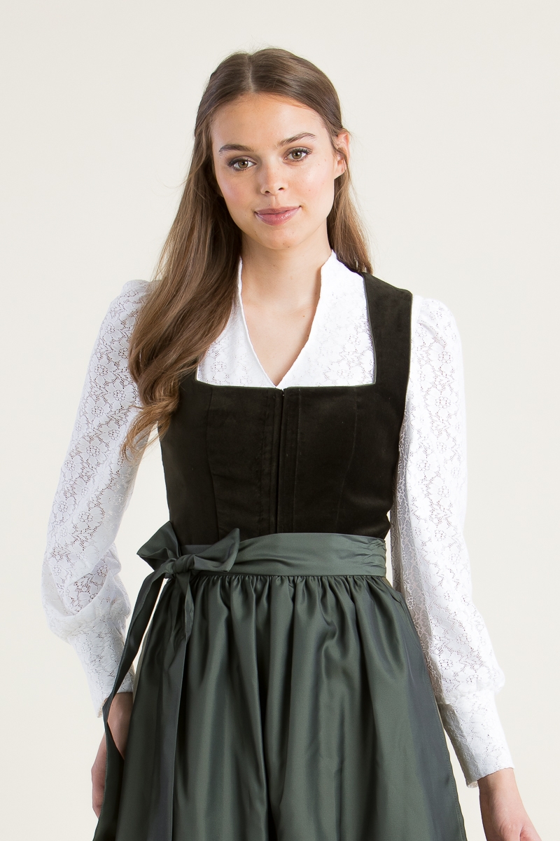 Dirndlbluse 942300-10 weiß