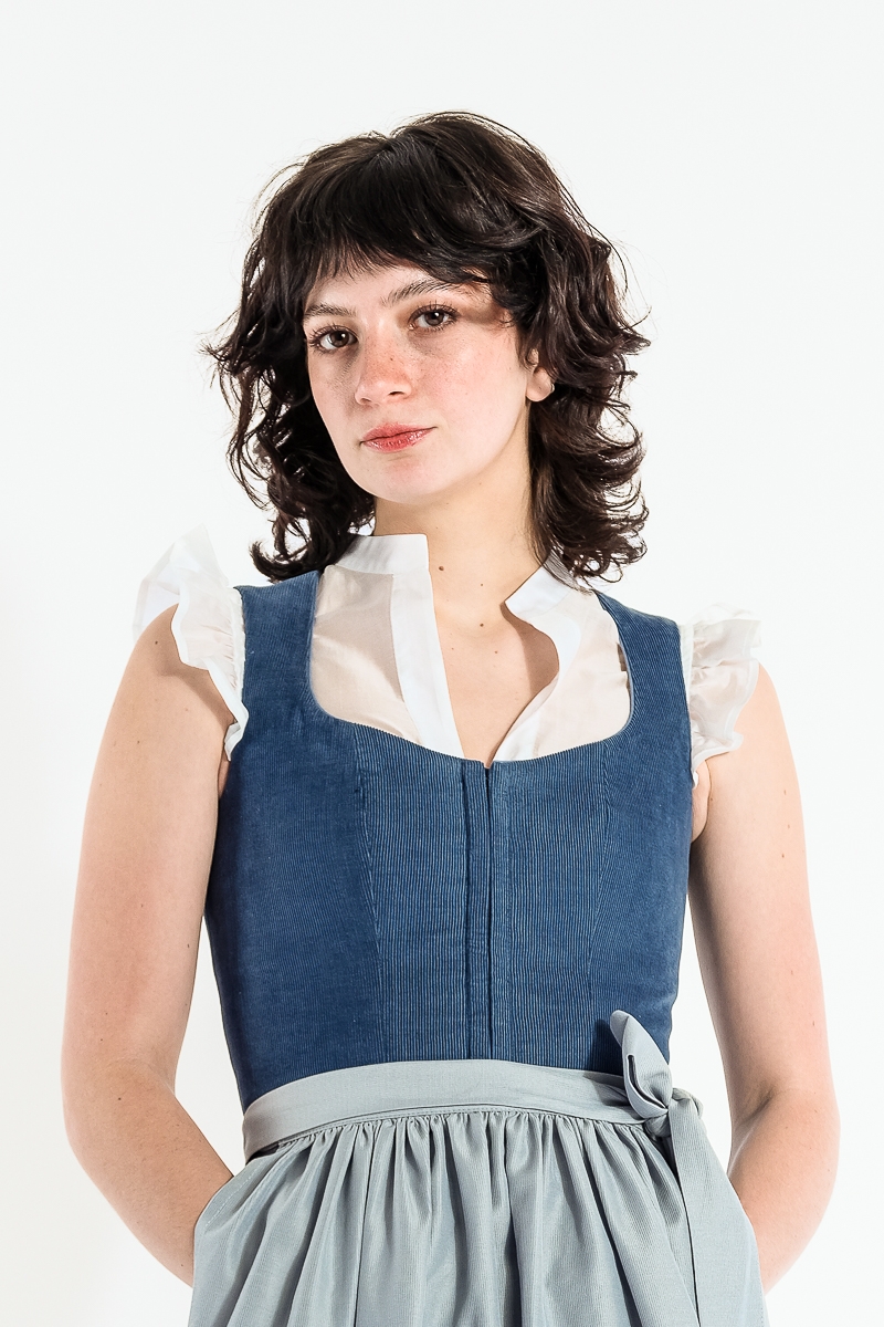 Dirndlbluse mit Flügelarm 951810-1 ecru