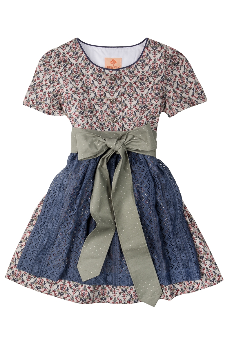 Kinderdirndl mit Arm 542561-11 natur