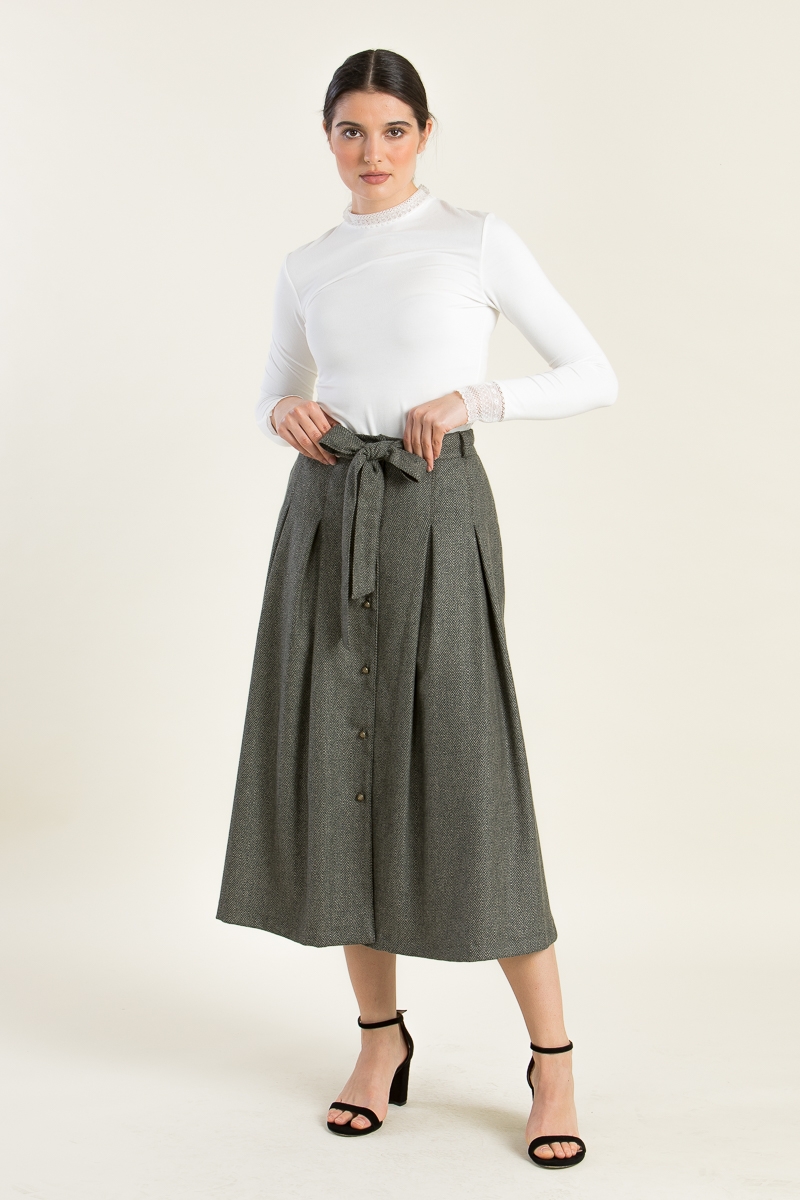 Trachtenrock 44250-7 oliv