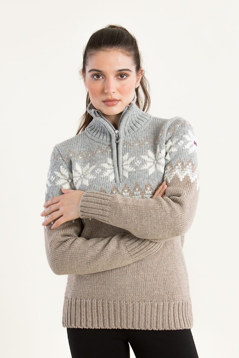Norweger Pulli Myking Fem beige 93011-P00