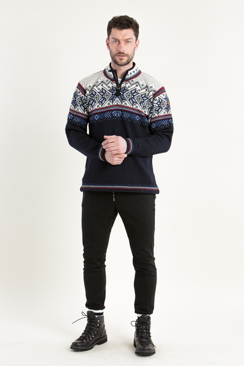 Norweger Pulli Vail Masc navy 90331-C