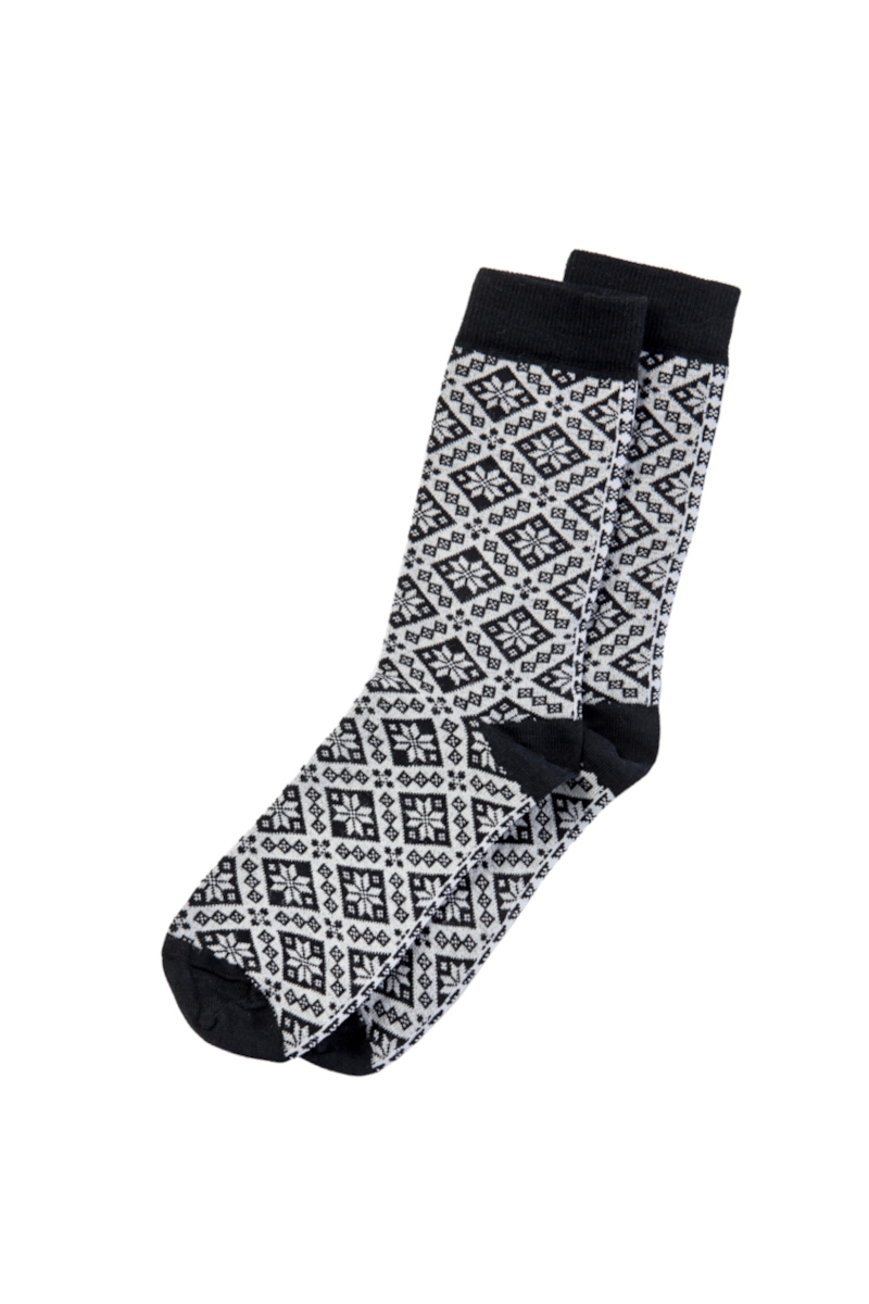 Socken Bjoroy 50161-F00 black offwhite