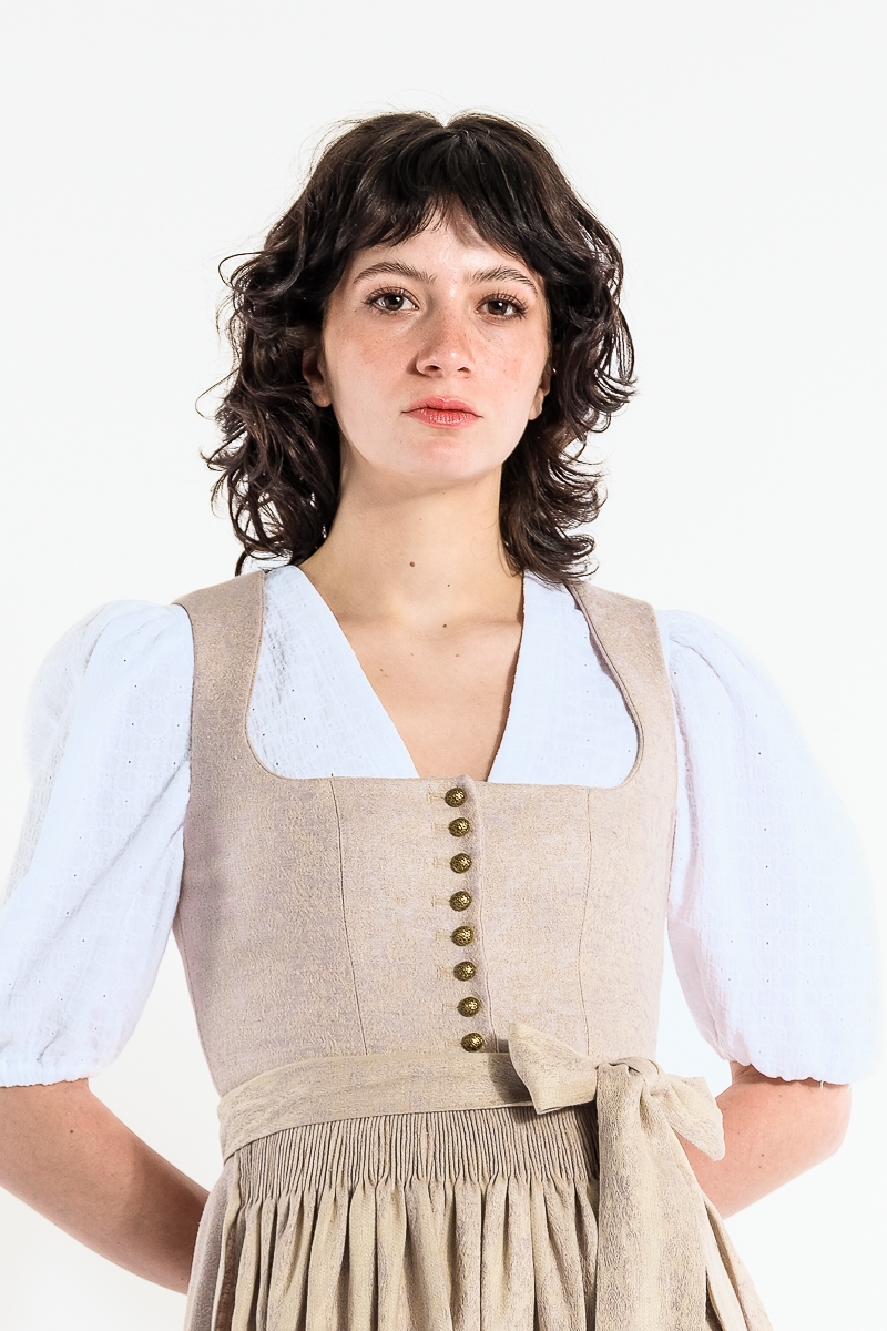 Dirndlbluse Rosalie weiß