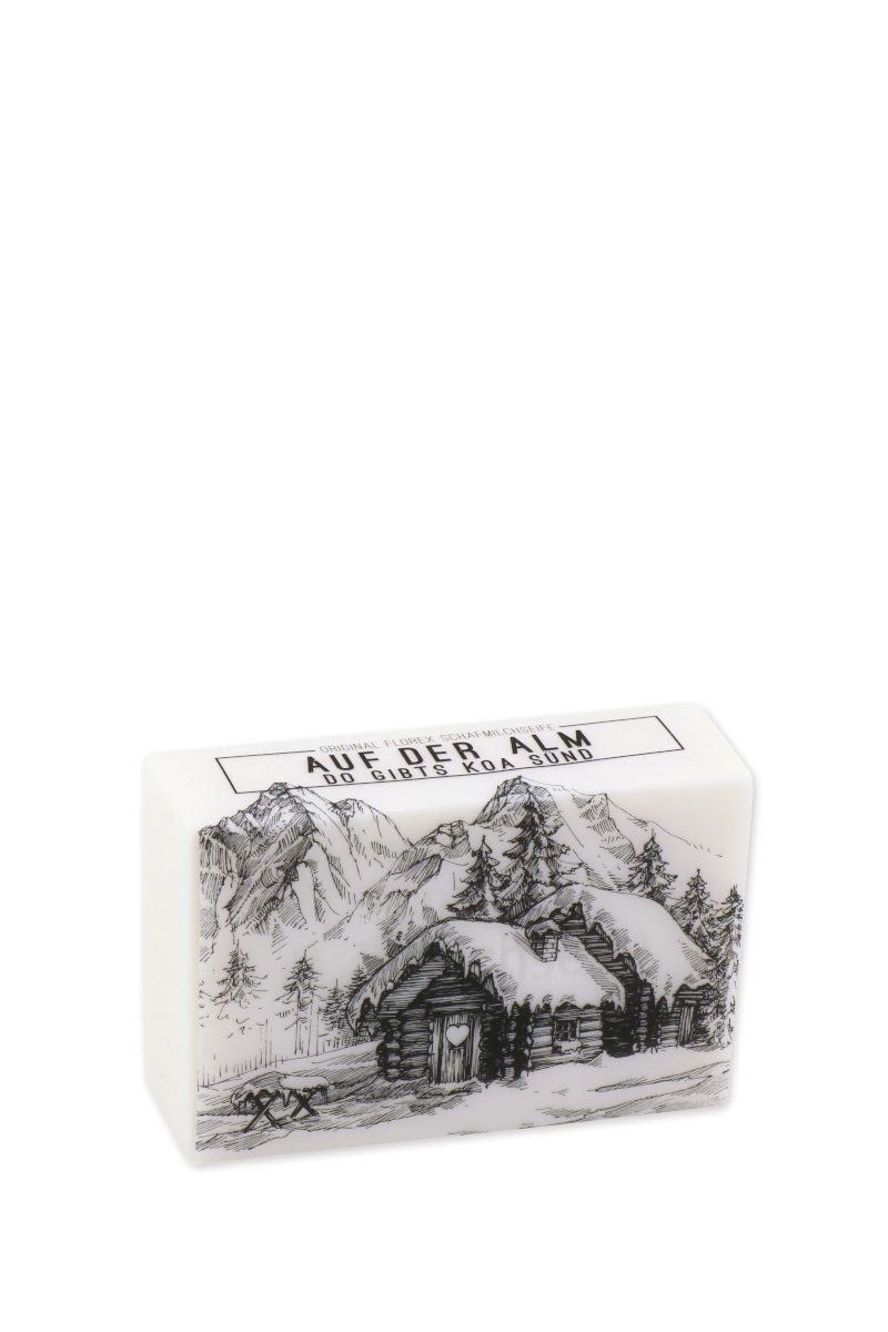 Eckige Seife Auf der Alm