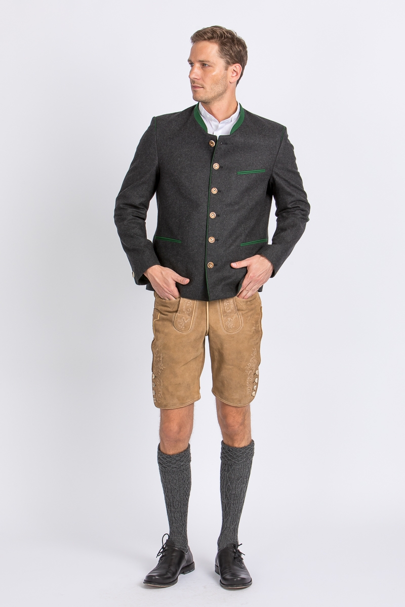 Trachtenjanker 3613108 anthrazit