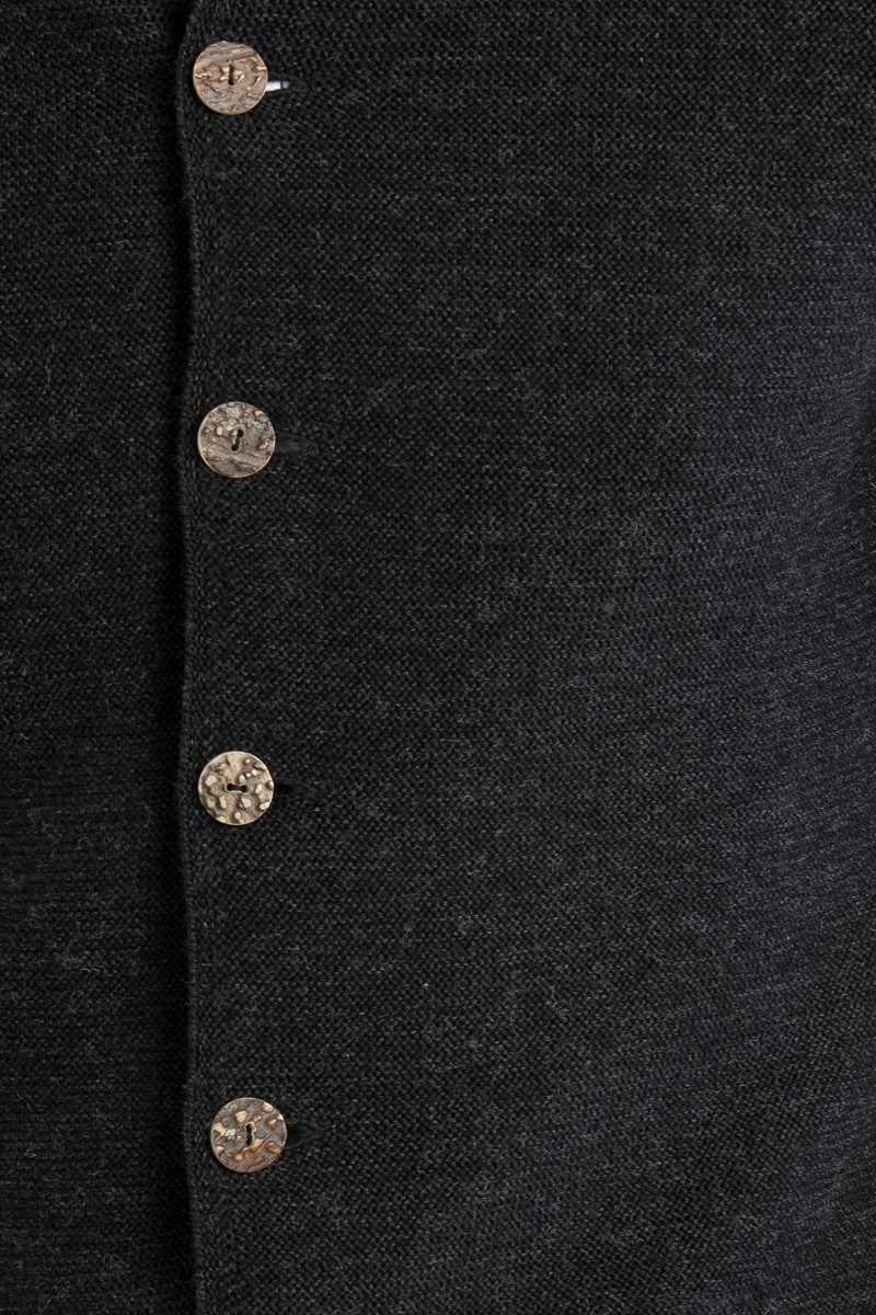 Strickjanker Aloisius A003076-985 kaviarschwarz