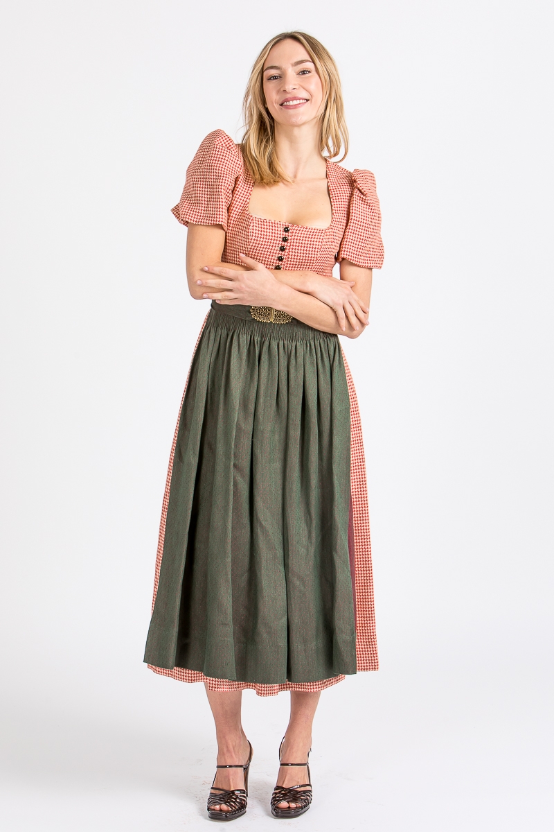 &Auml;rmeldirndl Laura K1068 hagebutte-oliv (80cm)