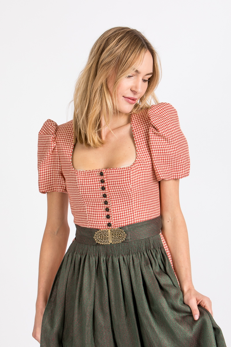 &Auml;rmeldirndl Laura K1068 hagebutte-oliv (80cm)