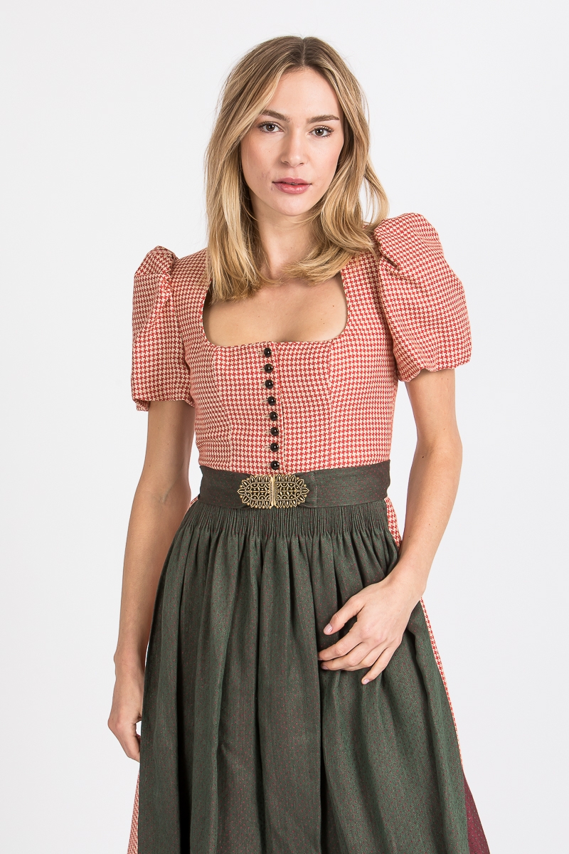Ärmeldirndl Laura K1068 hagebutte-oliv (80cm)