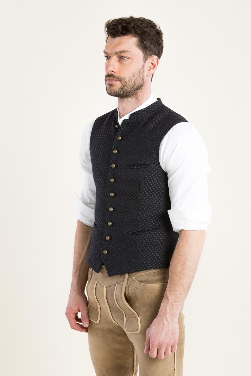 Trachtenweste A004728-605 schwarzblau