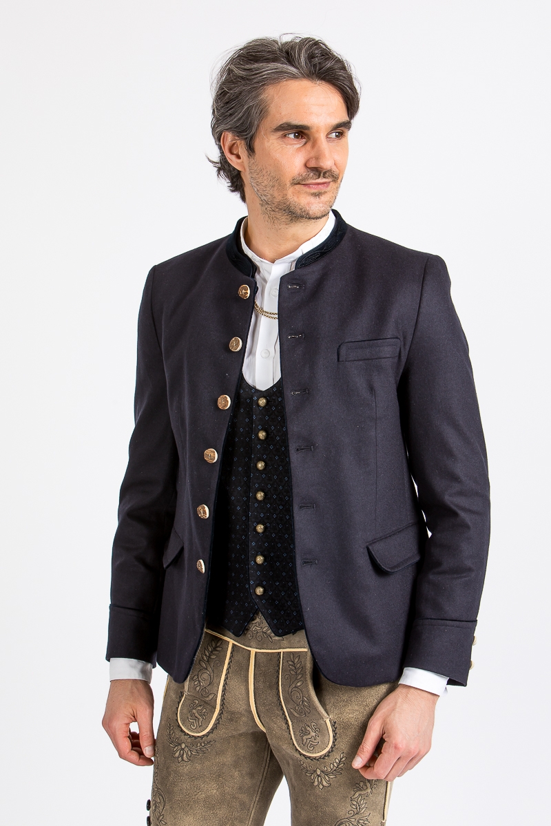 Trachtenjanker Helmut A004863-605 schwarzblau