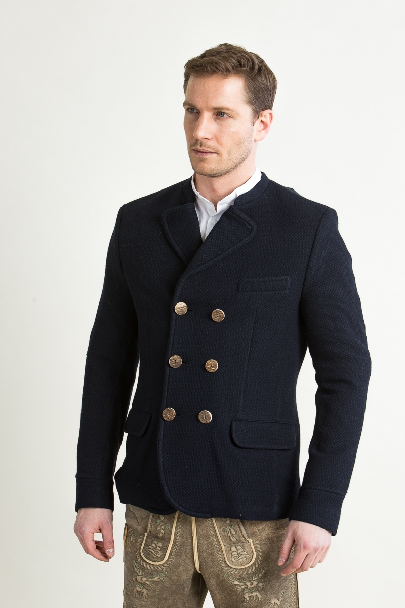 Trachtenjanker Korbe A003615-607 nachtblau