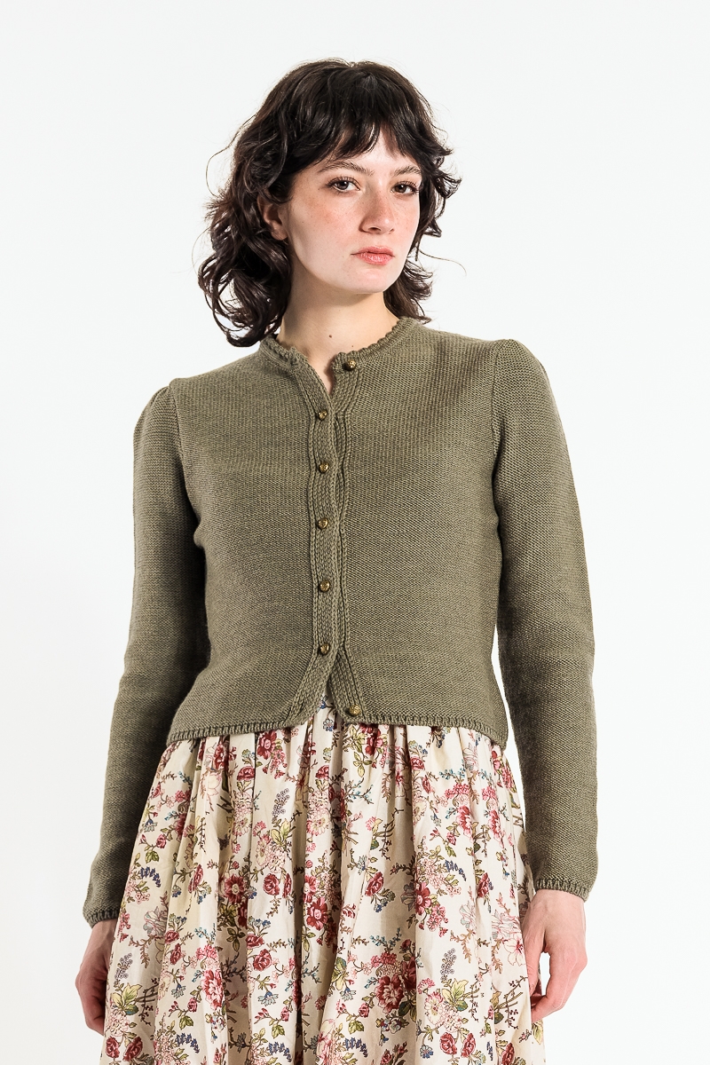 Strickjanker Mirl A004520-737 thymian