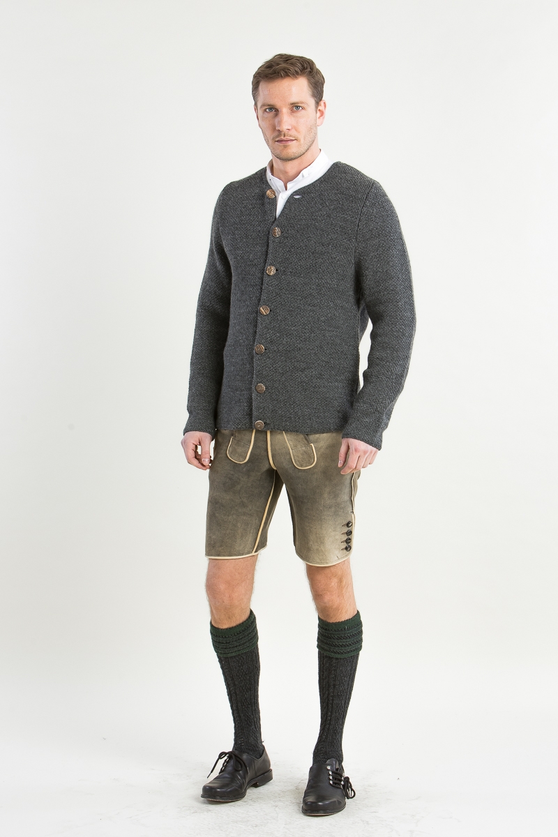 Strickjanker Toni A000677 asphalt