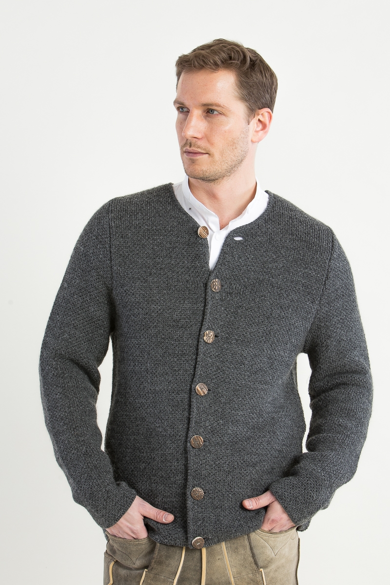 Strickjanker Toni A000677 asphalt