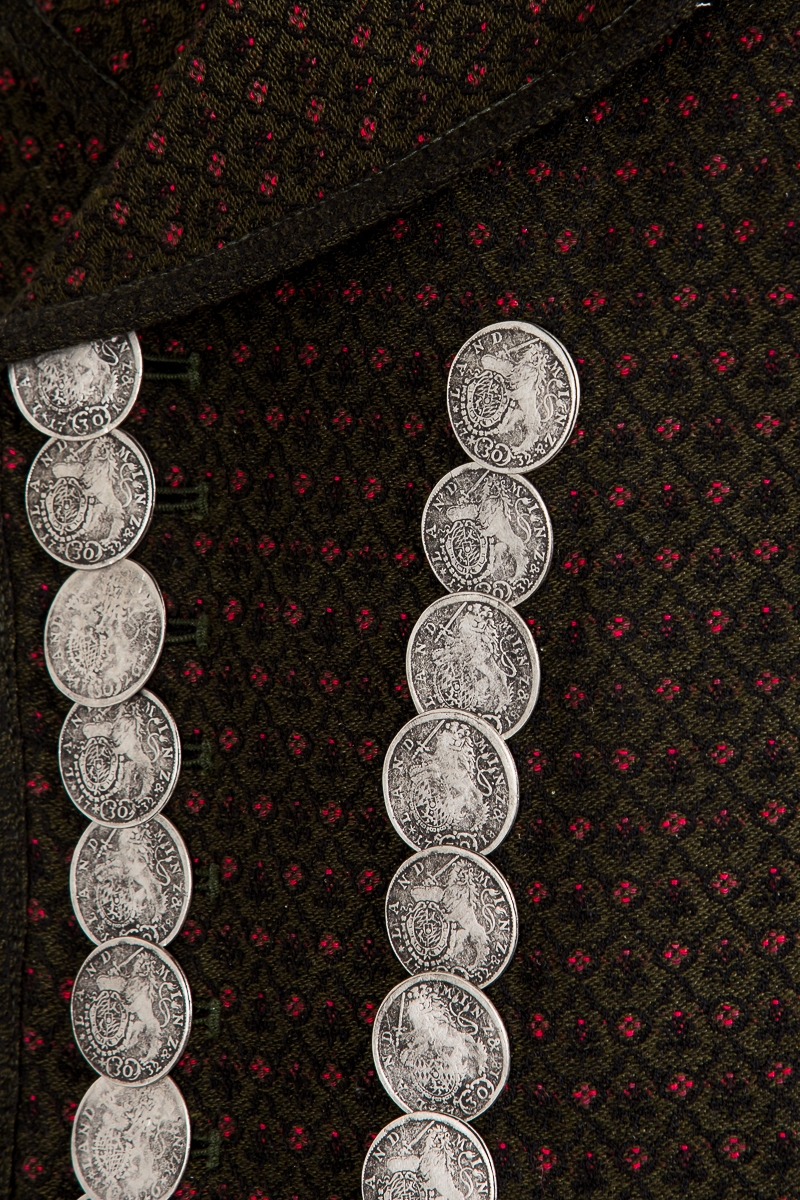 Trachtenweste Benedikt A005448-727 rosmarin