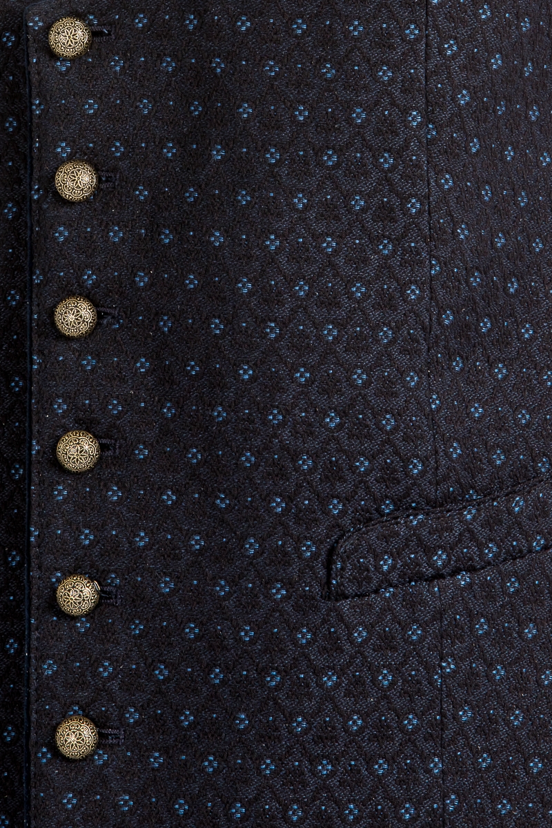 Miesbacher Trachtenweste Ignaz A005447 navy
