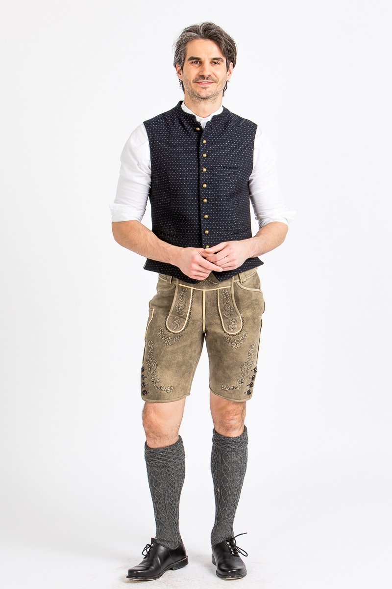 Trachtenweste Konstantin A005396-605 schwarzblau