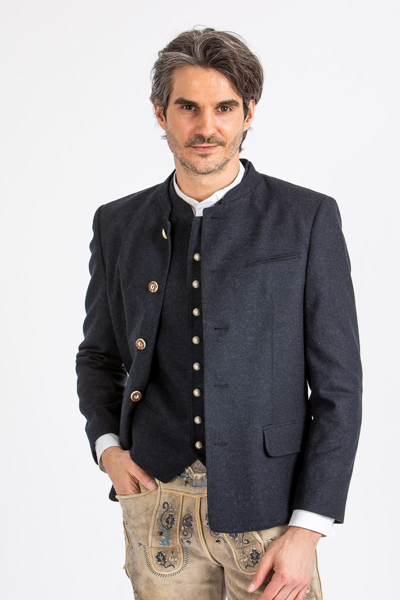 Trachtenweste Aurach 25232 blau