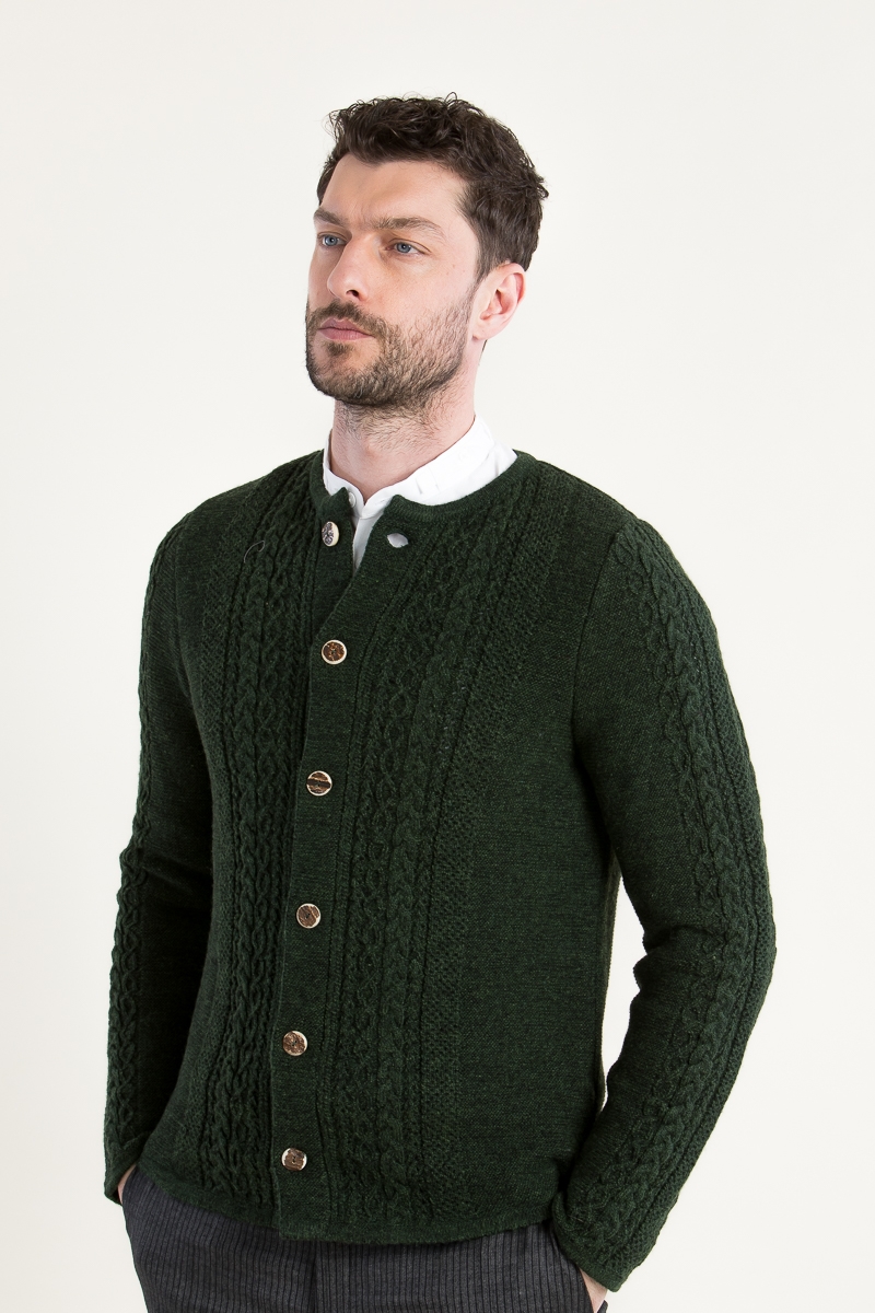 Strickjanker j-121 grün