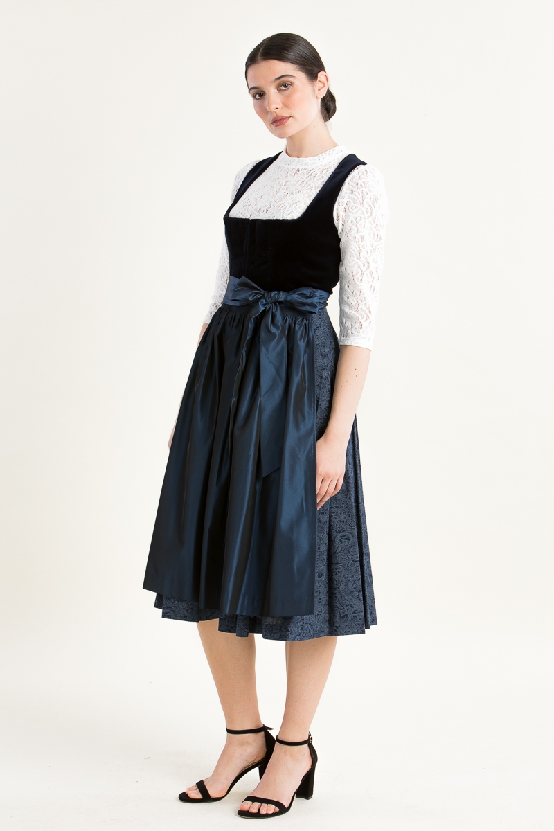 Samtdirndl Wiessee 2019-44 blau