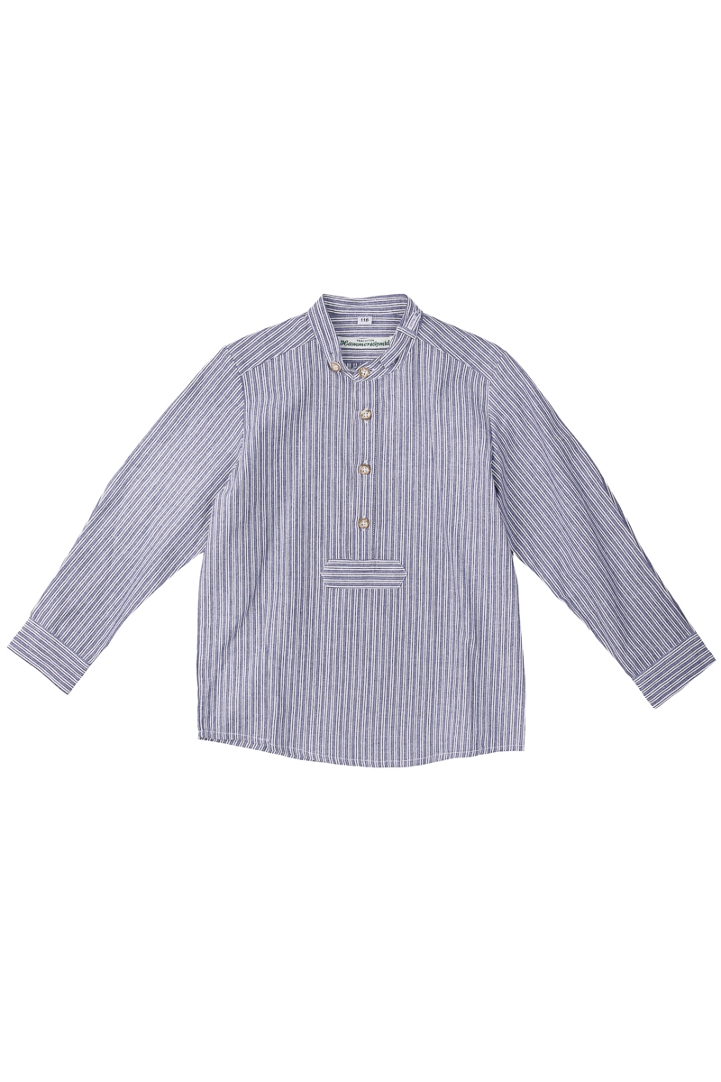 Kinder Pfoadhemd 1920-49 blau