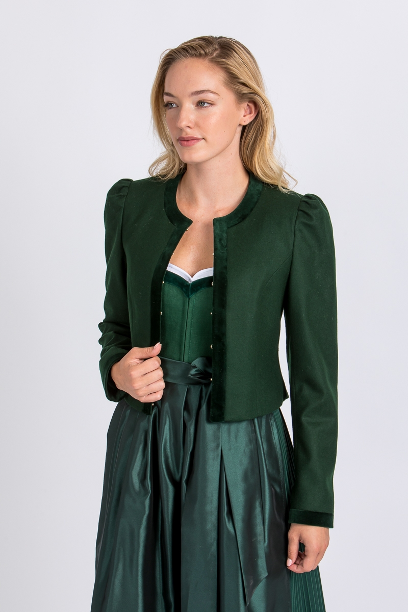 Trachtenjanker Elisabeth tannengrün