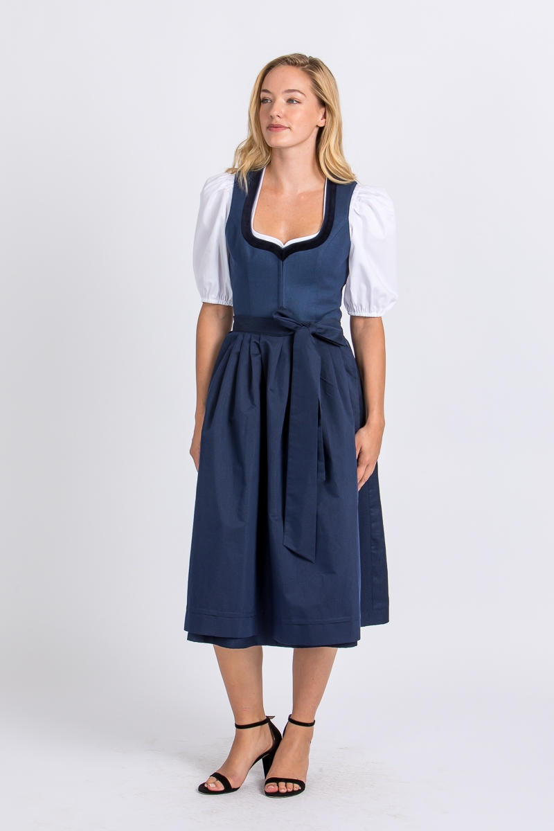 Dirndl Ariana blau (75cm)