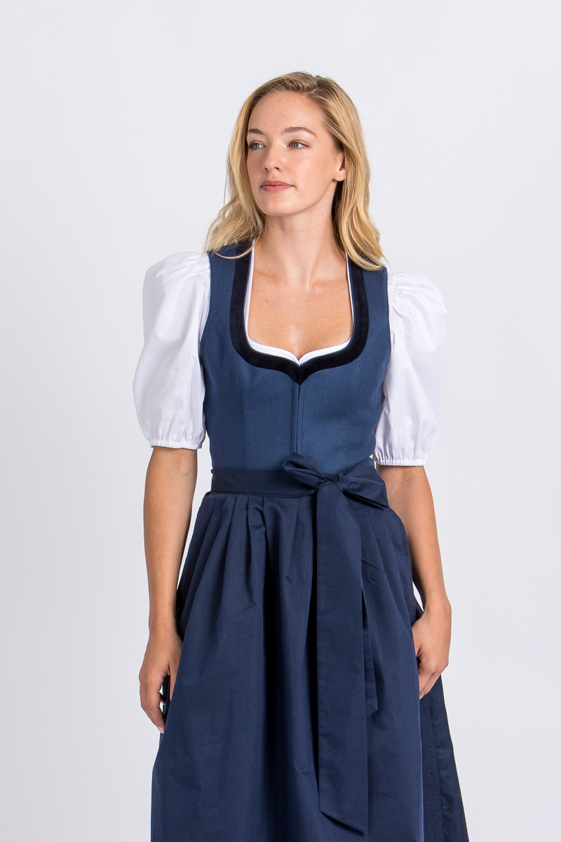 Dirndl Ariana blau (75cm)