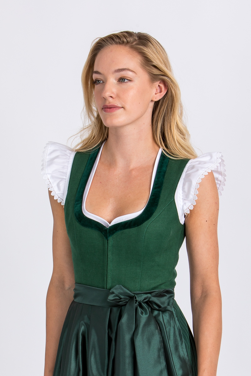 Dirndlbluse mit Flügelarm Hanni Herz