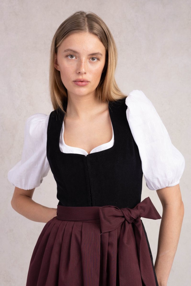 Dirndlbluse Ida weiß