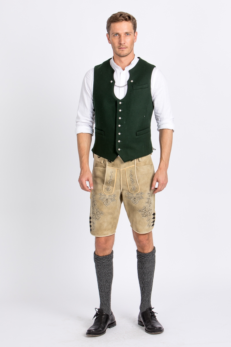 Trachtenweste Adrian tanne