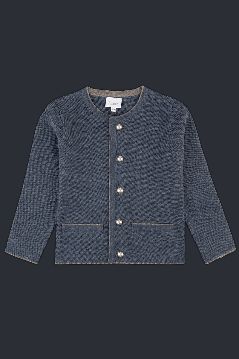 Kinder Strickjanker Gerlitzen rauchblau